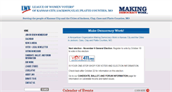 Desktop Screenshot of lwvkc.org